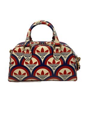 Gucci Duffle Bag Interlocking G Leather